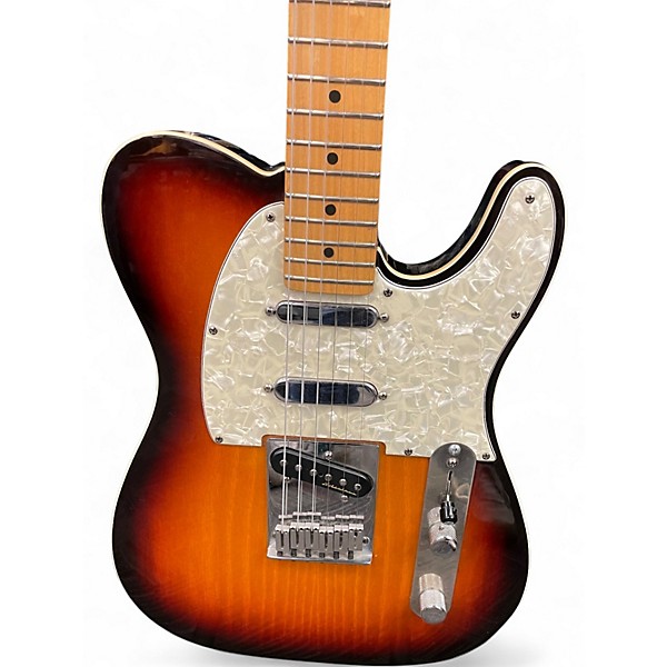 Vintage 1996 Fender Nashville Telecaster Tobacco Burst Solid Body Electric Guitar