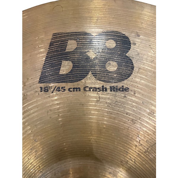 Used 2020s SABIAN 18in B8 Crash Ride Cymbal