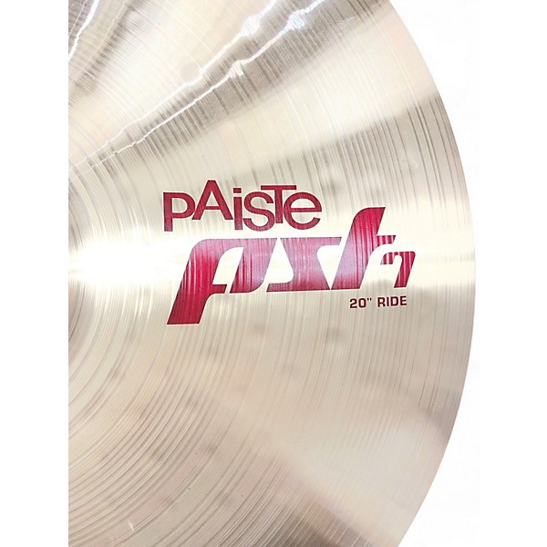 Used Paiste 20in PST7 Ride Cymbal