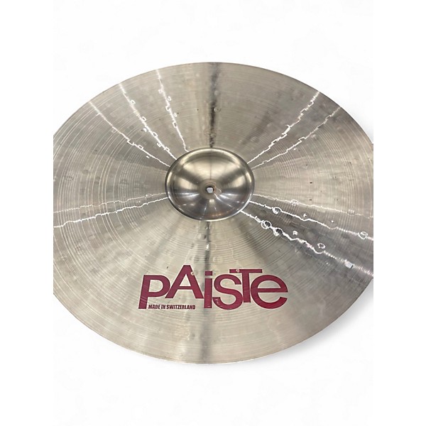 Used Paiste 20in PST7 Ride Cymbal