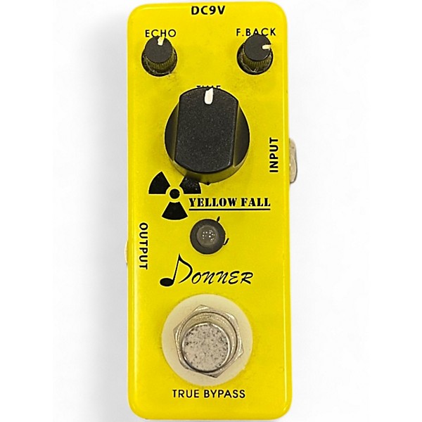 Used Donner YELLOW FALL Effect Pedal