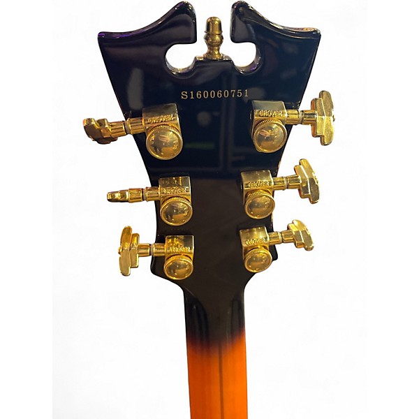 Used D'Angelico EX-SS Sunburst Hollow Body Electric Guitar