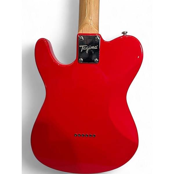 Used Tagima T550 Red Solid Body Electric Guitar