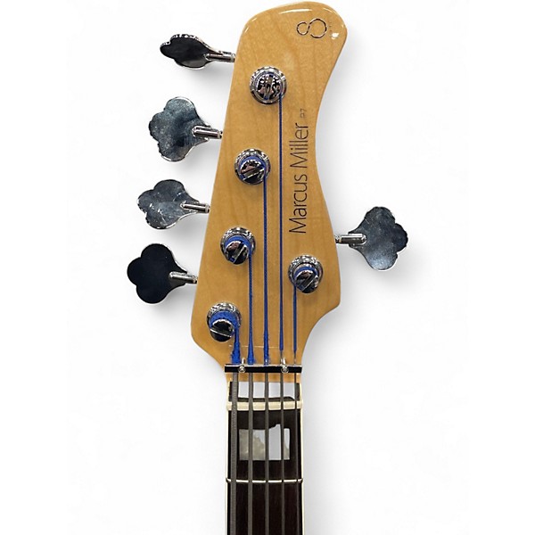 Used Sire Marcus Miller P7 Swamp Ash 5 String 2 Color Sunburst Electric Bass Guitar