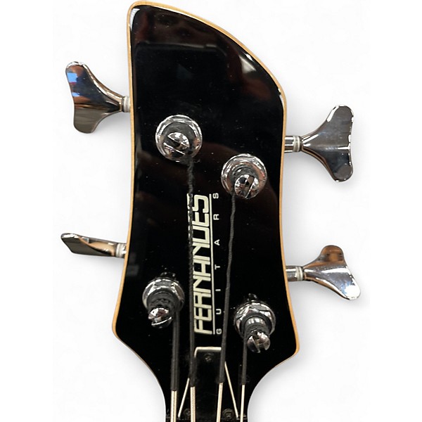 Used Fernandes TREMOR 4X Black Electric Bass Guitar
