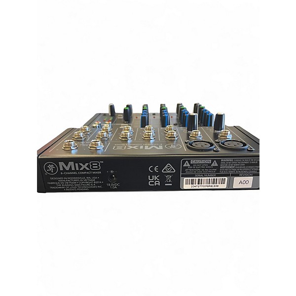 Used Mackie Mix 8 Unpowered Mixer