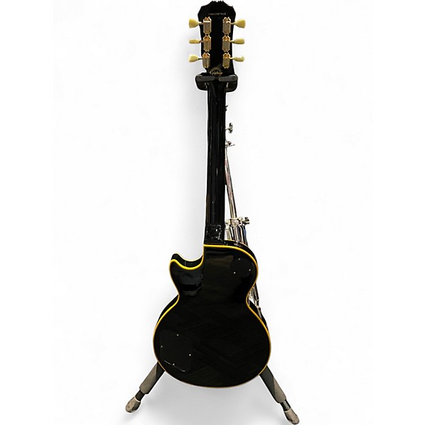Used Epiphone Les Paul Custom Classic Black Solid Body Electric Guitar