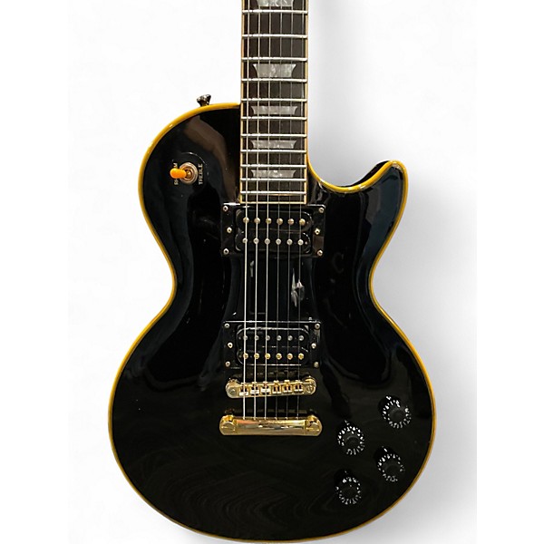 Used Epiphone Les Paul Custom Classic Black Solid Body Electric Guitar