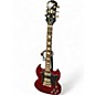 Used Epiphone SG Standard Red Solid Body Electric Guitar thumbnail