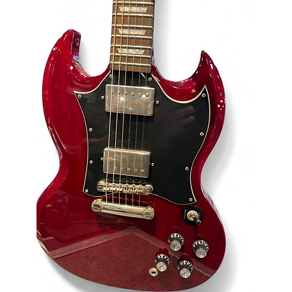 Used Epiphone SG Standard Red Solid Body Electric Guitar
