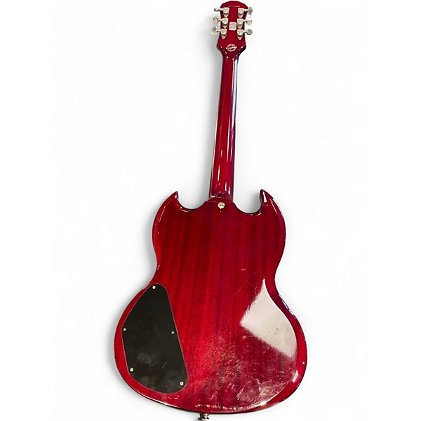 Used Epiphone SG Standard Red Solid Body Electric Guitar