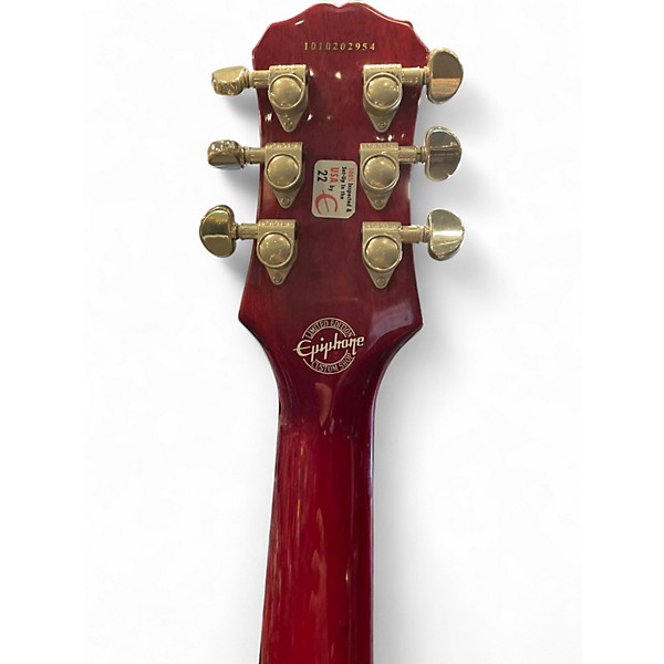 Used Epiphone SG Standard Red Solid Body Electric Guitar