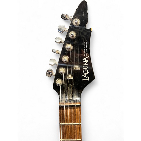Used Laguna Electric Black Solid Body Electric Guitar