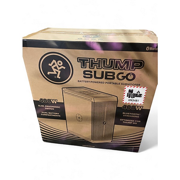Used 2020s Mackie THUMP SUB GO Powered Subwoofer