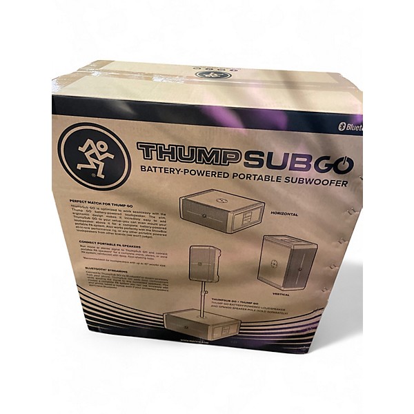 Used 2020s Mackie THUMP SUB GO Powered Subwoofer