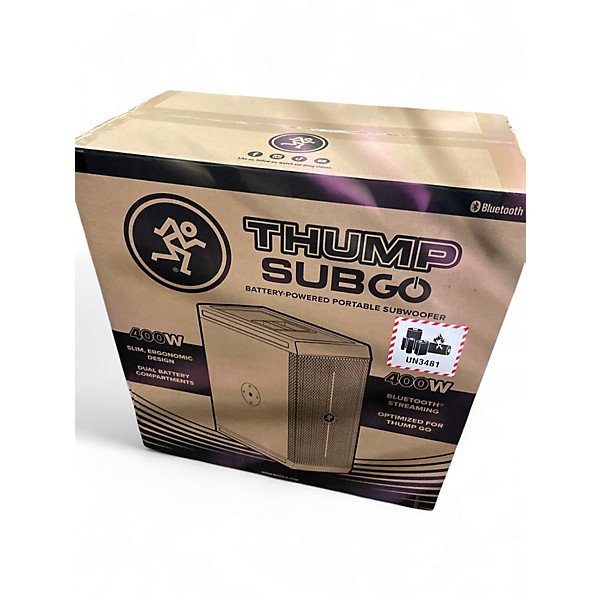 Used 2020s Mackie THUMP SUB GO Powered Subwoofer