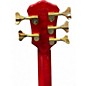 Used Pedulla MVP5 5 String Trans Red Electric Bass Guitar