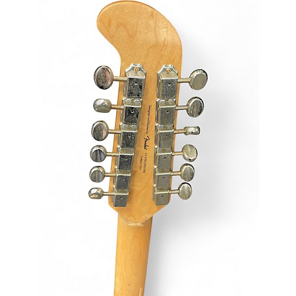 Used Squier Jazzmaster 12 String Antique Ivory Solid Body Electric Guitar