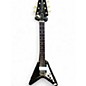 Used 2020 Epiphone Flying V Black Solid Body Electric Guitar thumbnail