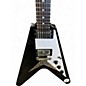 Used 2020 Epiphone Flying V Black Solid Body Electric Guitar