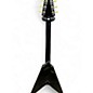 Used 2020 Epiphone Flying V Black Solid Body Electric Guitar
