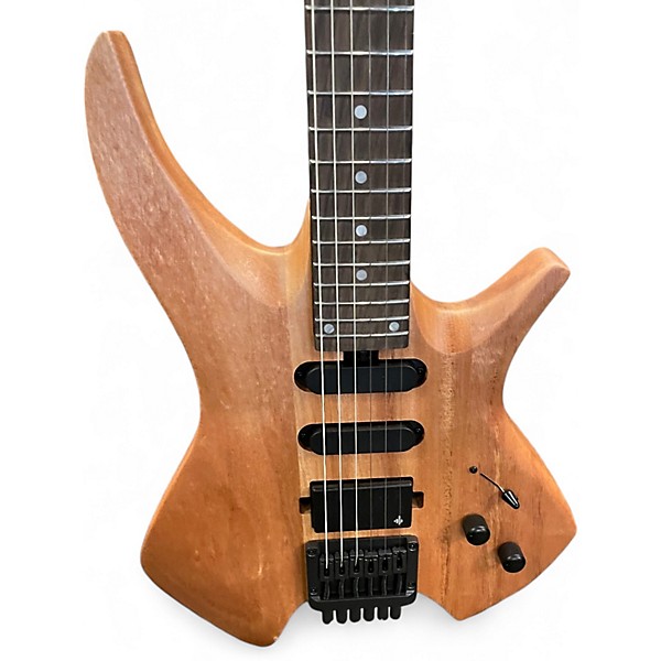 Used Donner HLX-500 NATURAL Solid Body Electric Guitar