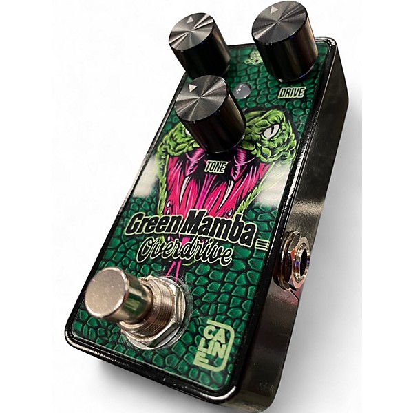 Used Calin Green Mamba Overdrive Effect Pedal Package