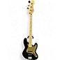 Used Squier Affinity Jazz Bass Black Electric Bass Guitar thumbnail