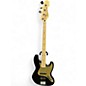 Used Squier Affinity Jazz Bass Black Electric Bass Guitar