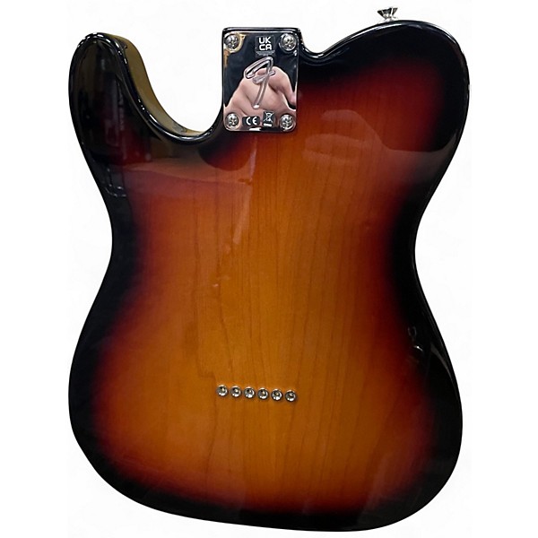 Used Fender Player Telecaster 3 Color Sunburst Solid Body Electric Guitar