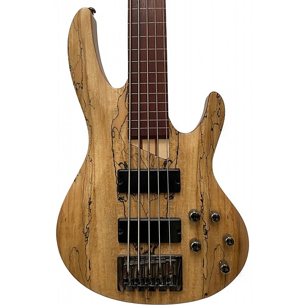 Used ESP LTD B205FL Natural Electric Bass Guitar