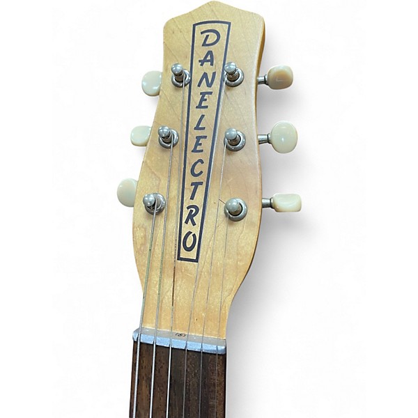 Used Danelectro Convertible Black Acoustic Electric Guitar
