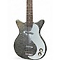Used Danelectro 59DC Gold Sparkle Electric Bass Guitar