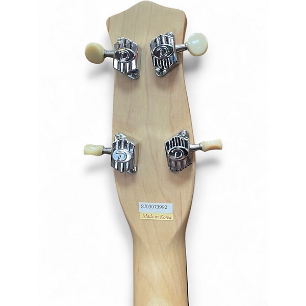 Used Danelectro 59DC Gold Sparkle Electric Bass Guitar