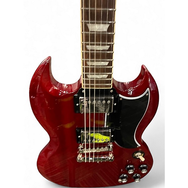 Used Epiphone SG Standard Red Solid Body Electric Guitar