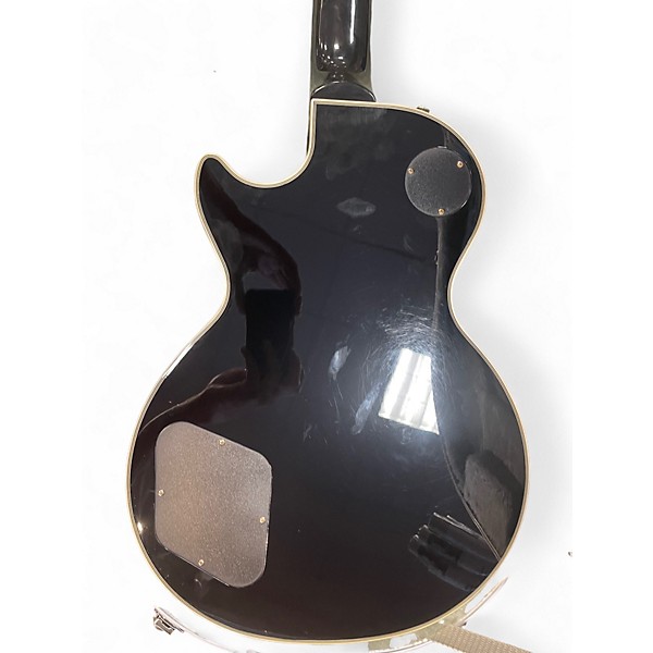 Used Epiphone Les Paul Custom Ebony Solid Body Electric Guitar