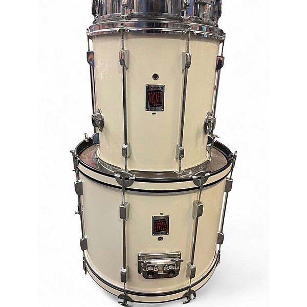 Used Ludwig 5 Piece Rocker White Drum Kit