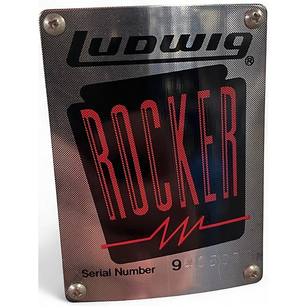 Used Ludwig 5 Piece Rocker White Drum Kit