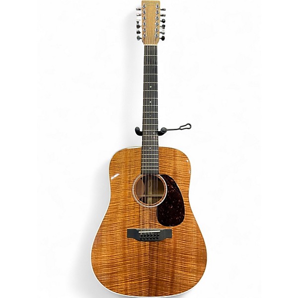 Used Martin Custom Shop D-14 Fret Koa Natural 12 String Acoustic Guitar