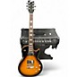 Used Gibson Les Paul Traditional Pro Vintage Sunburst Solid Body Electric Guitar
