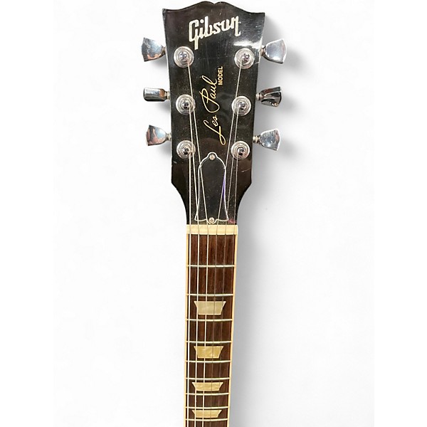 Used Gibson Les Paul Traditional Pro Vintage Sunburst Solid Body Electric Guitar
