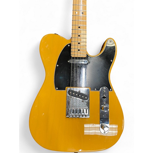 Used 2021 Fender Player Telecaster Butterscotch Blonde Solid Body Electric Guitar