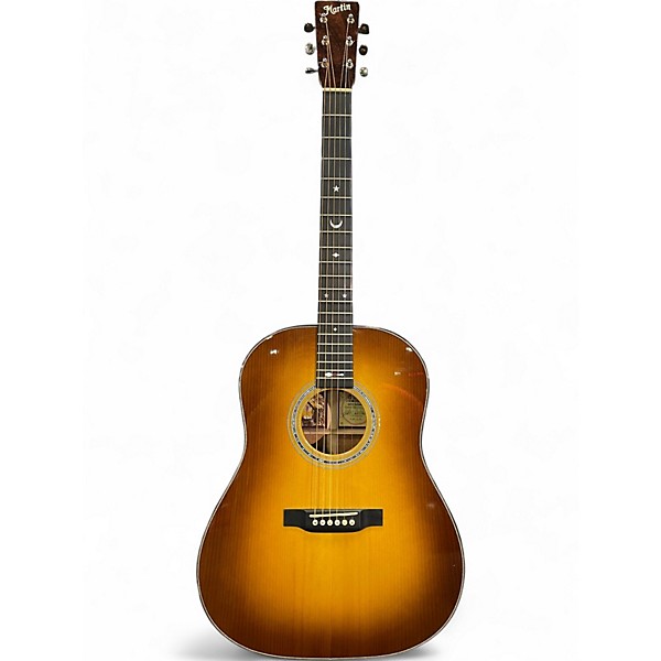 Used Martin Custom Shop DSS John Sebastian Amber Burst Acoustic Guitar