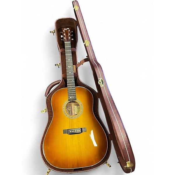 Used Martin Custom Shop DSS John Sebastian Amber Burst Acoustic Guitar
