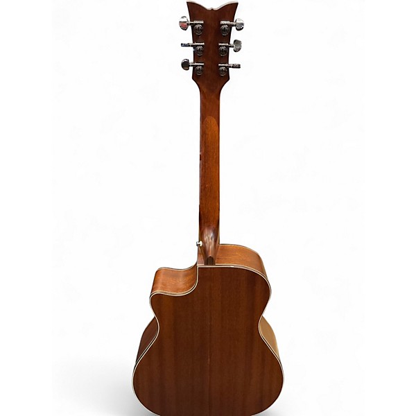Used 2016 Schecter Guitar Research ORLEANS STUDIO SATIN NATURAL Acoustic Guitar