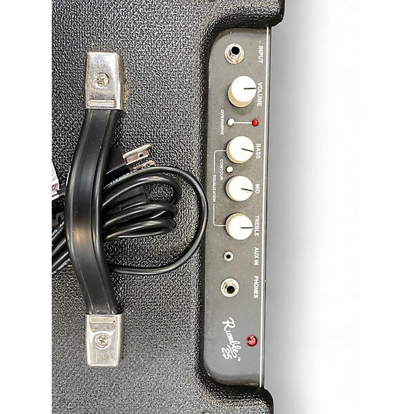 Used Fender Rumble 25 25W 1x10 Bass Combo Amp