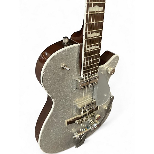 Used Gretsch Guitars G6129T-1957 1957 Reissue Silver Jet Bigsby Silver Solid Body Electric Guitar