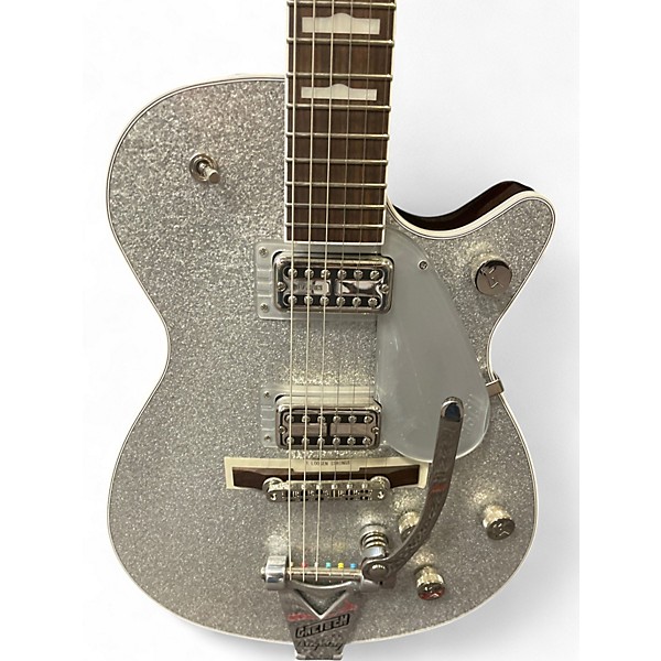 Used Gretsch Guitars G6129T-1957 1957 Reissue Silver Jet Bigsby Silver Solid Body Electric Guitar