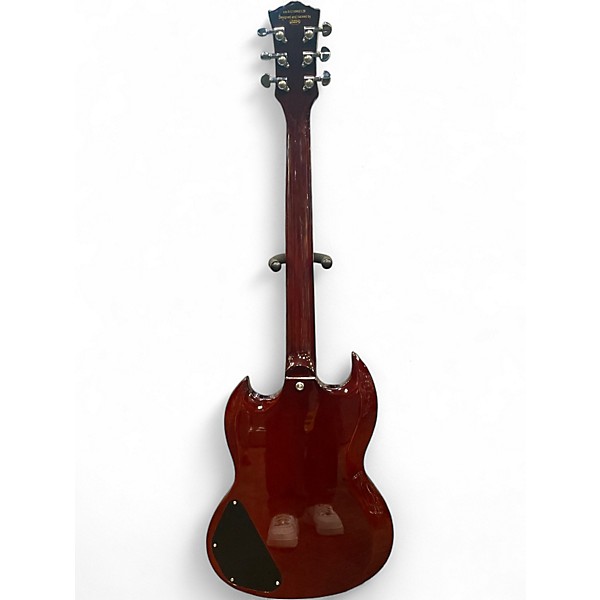 Used Firefly SG Classic 2 Tone Sunburst Solid Body Electric Guitar