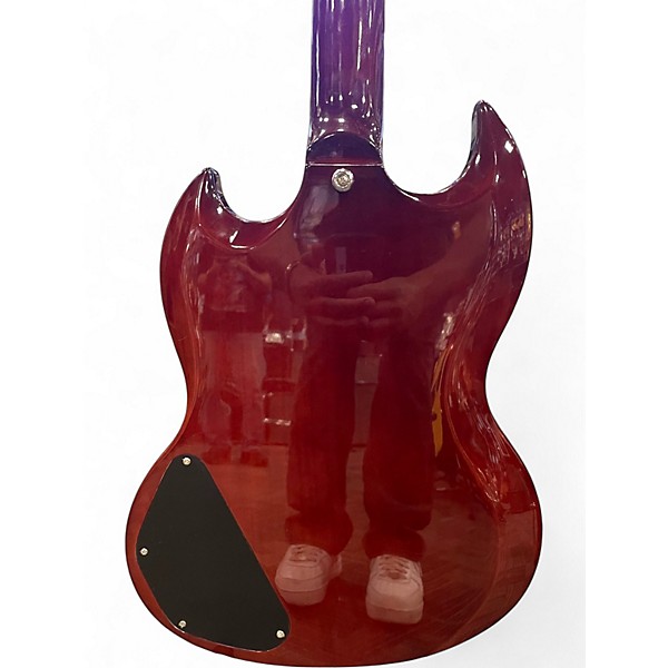 Used Firefly SG Classic 2 Tone Sunburst Solid Body Electric Guitar